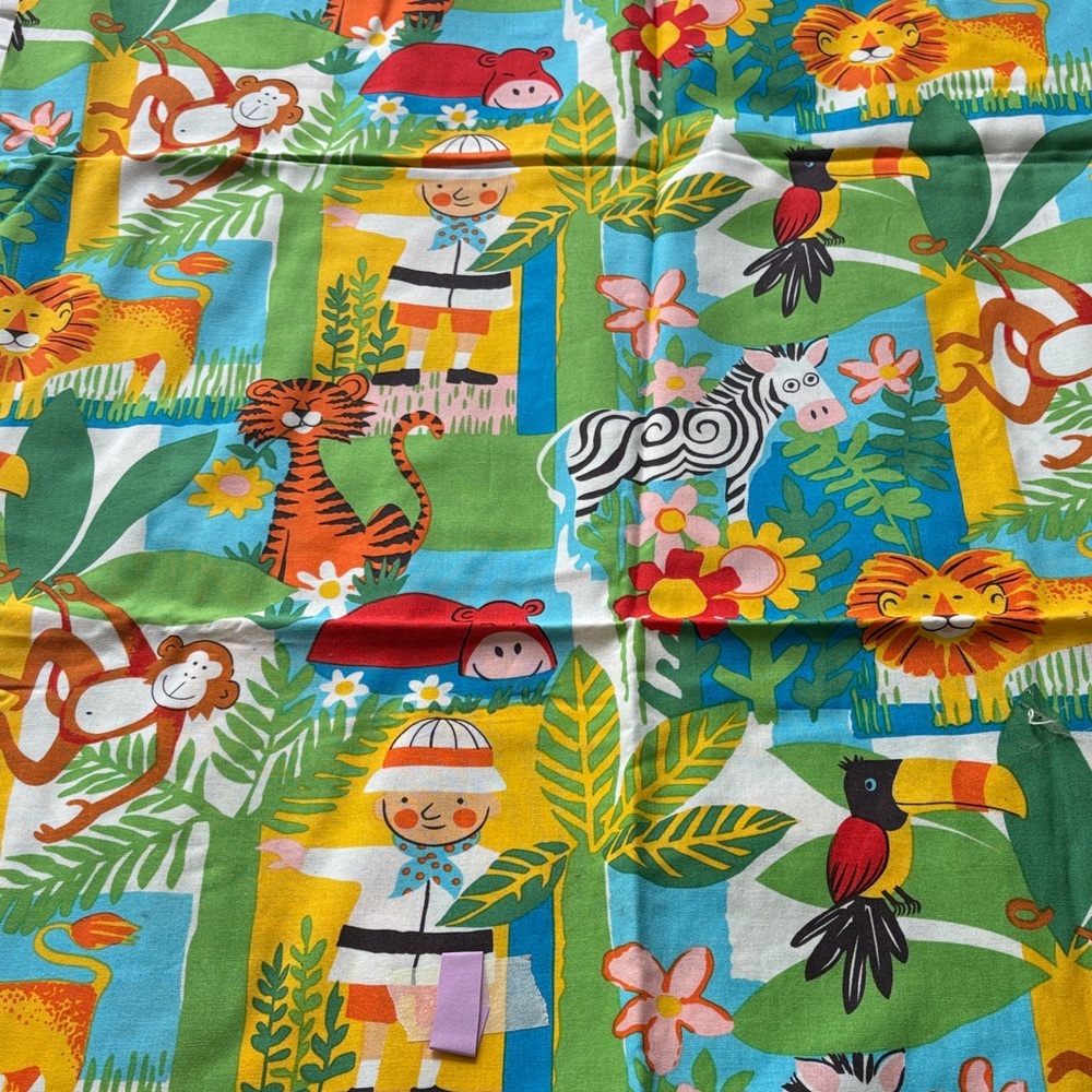Alexander Henry coo-coo jungle fabric one yard